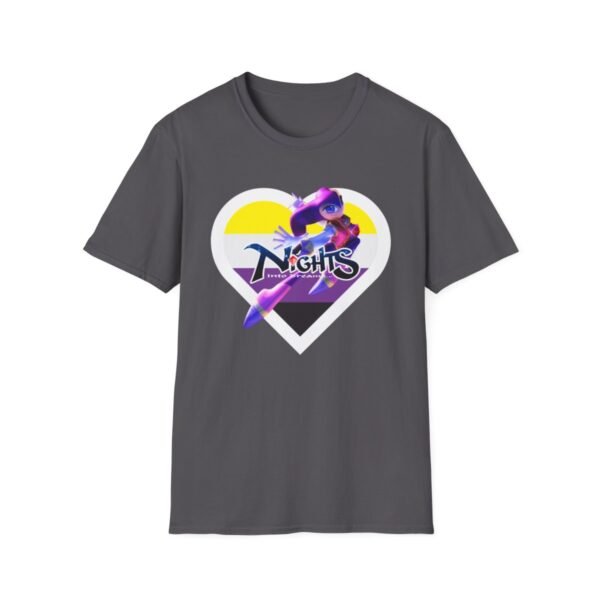 Nights Into Dreams PRIDE, Sega Saturn, Unisex Softstyle T-Shirt - Image 9