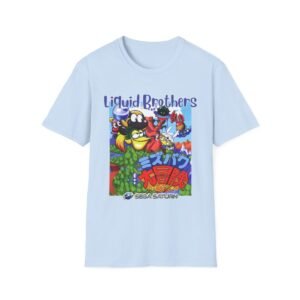 Liquid Brothers ( Mizubaku Daibouken), Sega Saturn, Unisex Softstyle T-Shirt