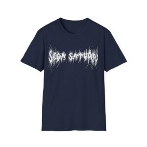 Black Metal, Sega Saturn, Unisex Softstyle T-Shirt