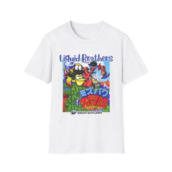 Liquid Brothers ( Mizubaku Daibouken), Sega Saturn, Unisex Softstyle T-Shirt - Image 2