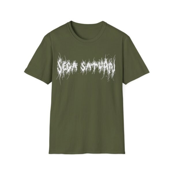 Black Metal, Sega Saturn, Unisex Softstyle T-Shirt - Image 6