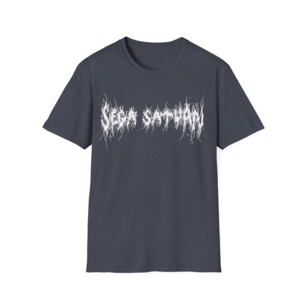 Black Metal, Sega Saturn, Unisex Softstyle T-Shirt - Image 11