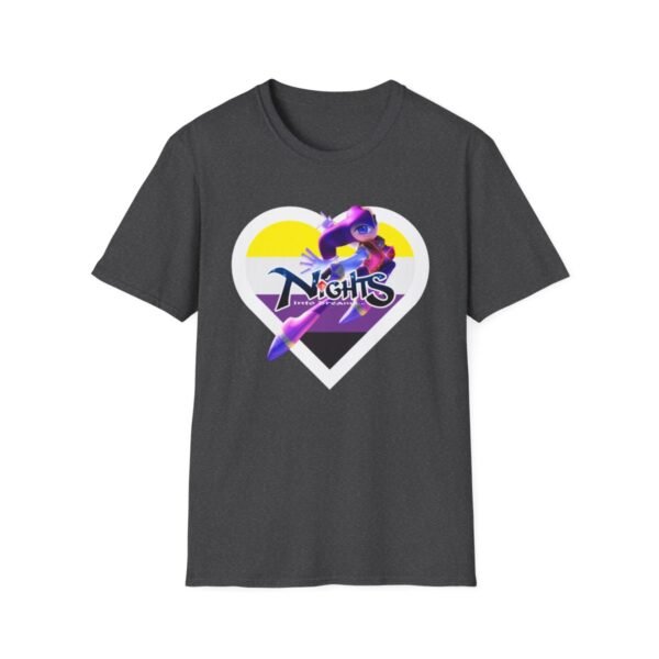 Nights Into Dreams PRIDE, Sega Saturn, Unisex Softstyle T-Shirt - Image 8