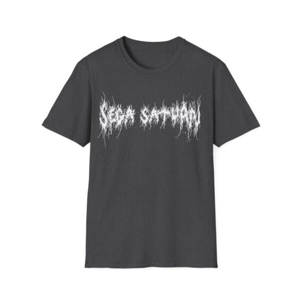 Black Metal, Sega Saturn, Unisex Softstyle T-Shirt - Image 8