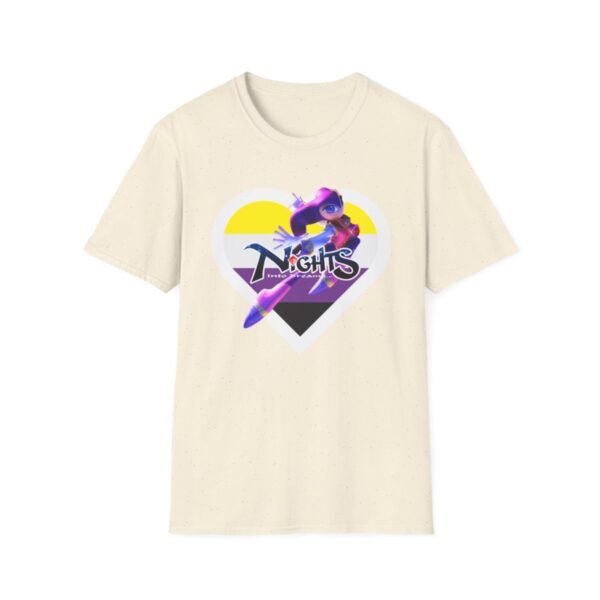 Nights Into Dreams PRIDE, Sega Saturn, Unisex Softstyle T-Shirt - Image 5
