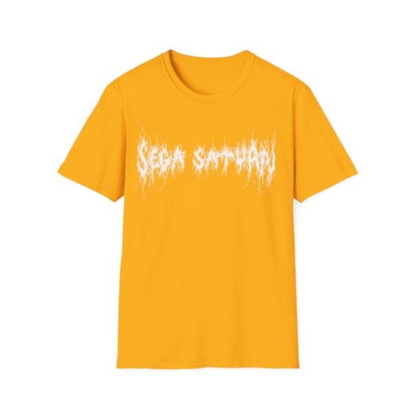 Black Metal, Sega Saturn, Unisex Softstyle T-Shirt - Image 3