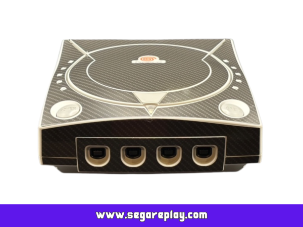 sega dreamcast console virtual on special edition, dreampsu, dream batt. mod, new controller, new av cable, new hdmi adapter/upscaler