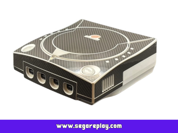sega dreamcast console virtual on special edition, dreampsu, dream batt. mod, new controller, new av cable, new hdmi adapter/upscaler