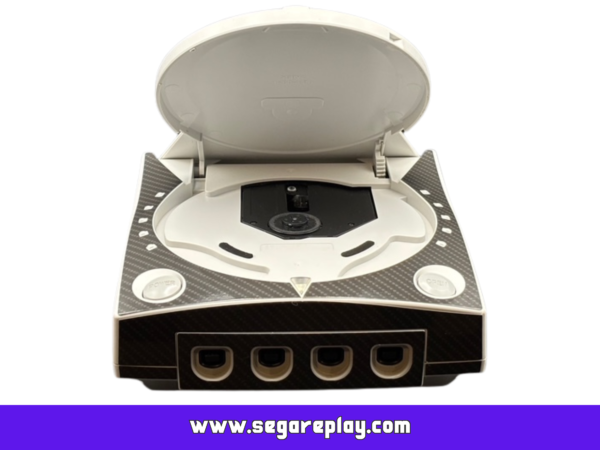 sega dreamcast console virtual on special edition, dreampsu, dream batt. mod, new controller, new av cable, new hdmi adapter/upscaler
