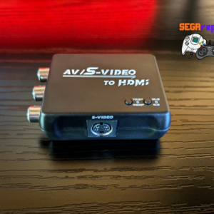 Retro Console AV to HDMI Converter RCA/S-Video to HDMI at 720P/480P