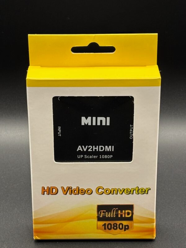 Retro Console AV to HDMI Converter RCA/S-Video to HDMI at 720P/480P - Image 5