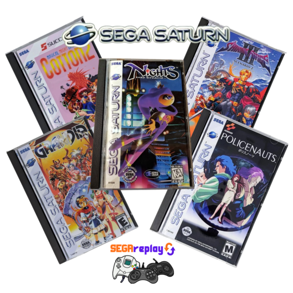 Sega Saturn Reproduction Games (Disc,Longbox,Manual) (Saturn) - Image 4