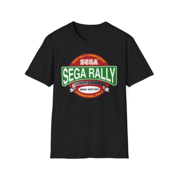 Sega Rally Championship, Sega Saturn, Unisex Softstyle T-Shirt - Image 13