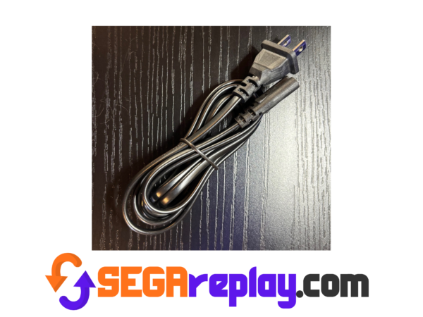 oem power cable for sega saturn and sega dreamcast, new