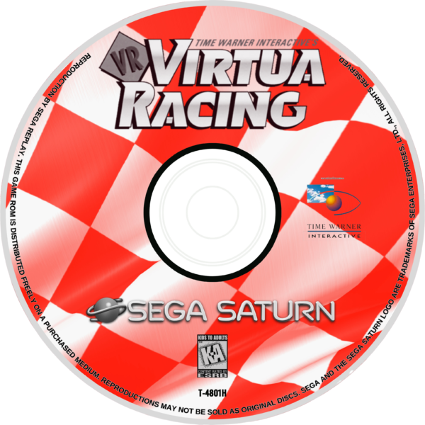 virtua racing disc art
