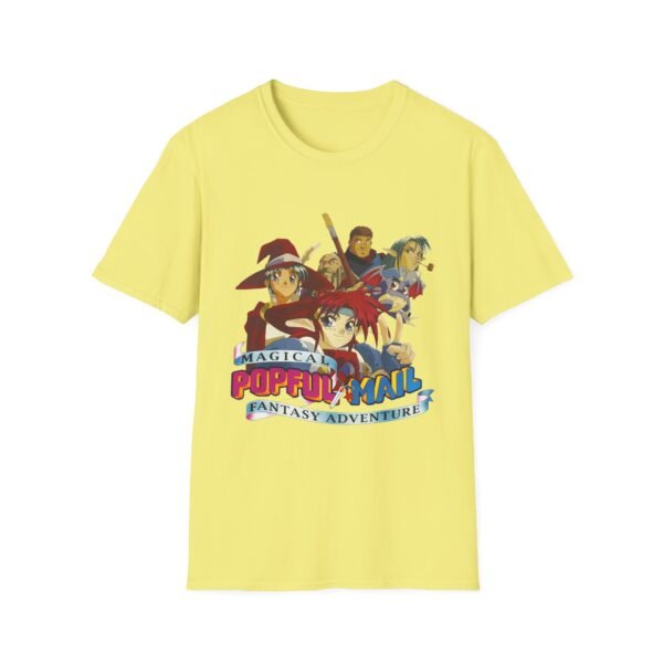 popful mail, sega cd, unisex softstyle t shirt