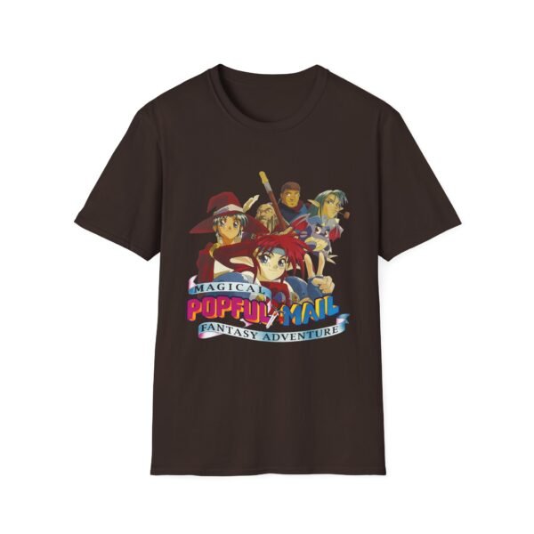 popful mail, sega cd, unisex softstyle t shirt