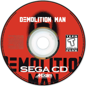 demolition man disc art