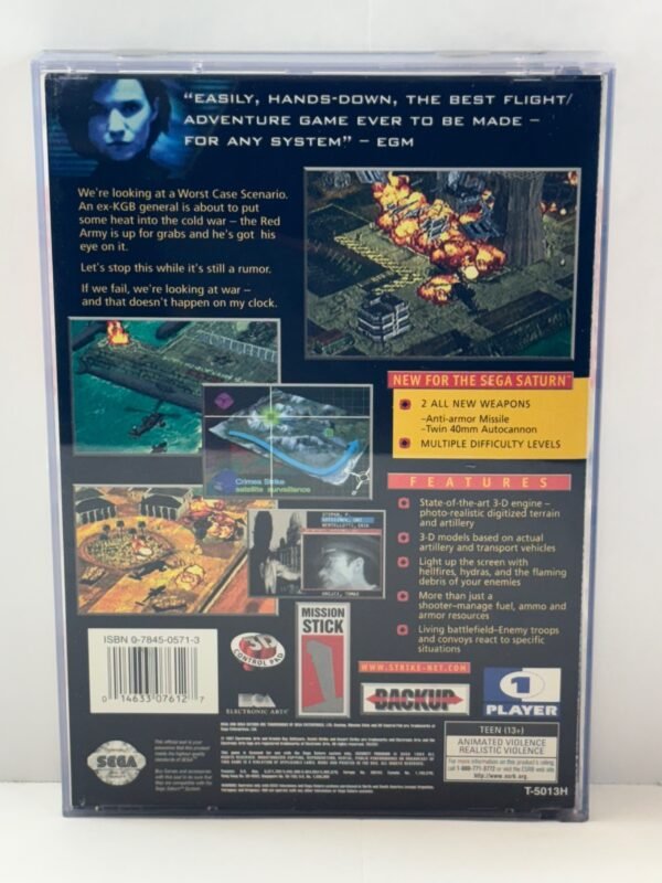 soviet strike (sega saturn, 1997) oem