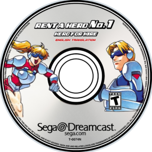 rent a hero #1 disc art