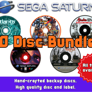 Sega Saturn Bundle: 10 Reproduction Games (Saturn)