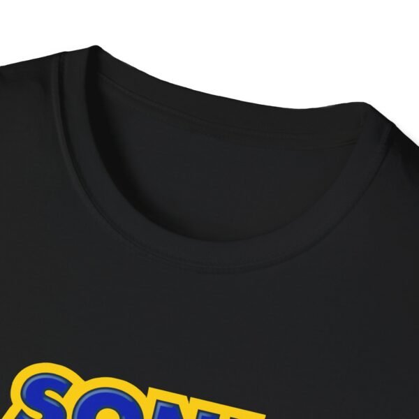sonic x treme, sega saturn, unisex softstyle t shirt