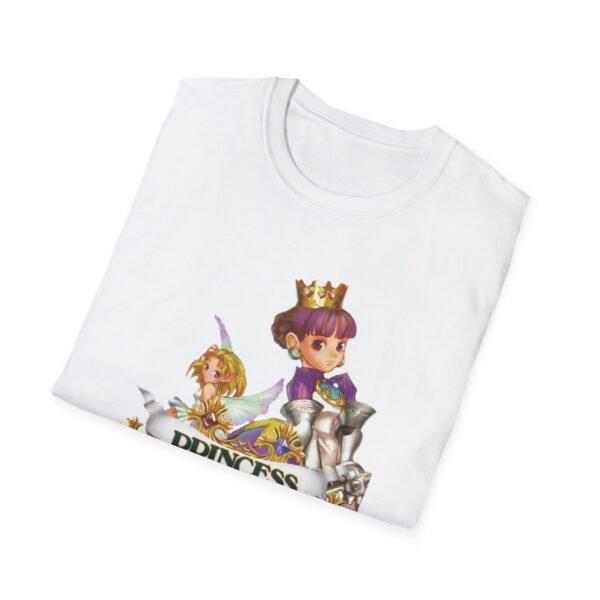 princess crown, sega saturn, unisex softstyle t shirt