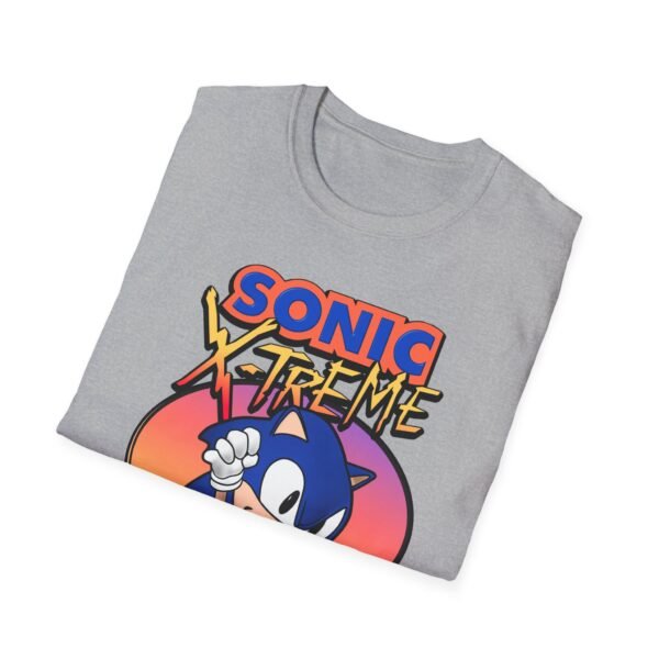 Sonic X-Treme V.2, Sega Saturn, Unisex Softstyle T-Shirt - Image 20