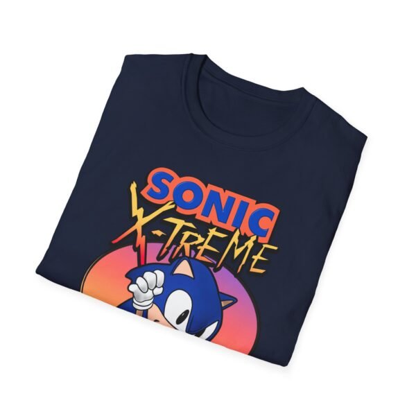 Sonic X-Treme V.2, Sega Saturn, Unisex Softstyle T-Shirt - Image 16