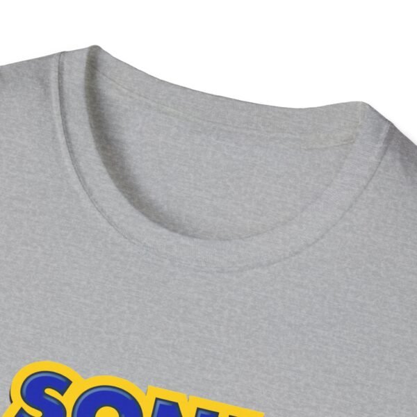 sonic x treme, sega saturn, unisex softstyle t shirt