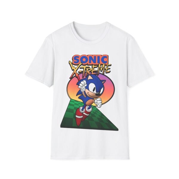 Sonic X-Treme V.2, Sega Saturn, Unisex Softstyle T-Shirt - Image 21