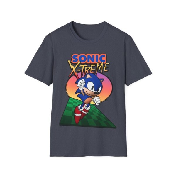 Sonic X-Treme V.2, Sega Saturn, Unisex Softstyle T-Shirt - Image 37