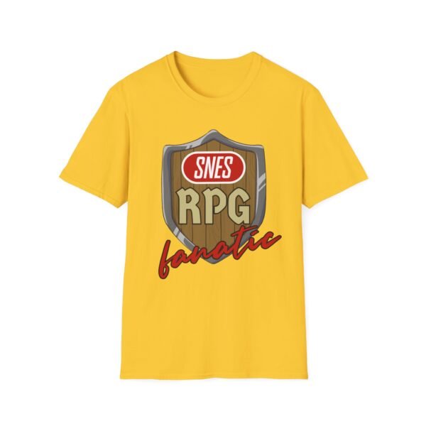 snes rpg fanatic, sega dreamcast, snes, unisex softstyle t shirt