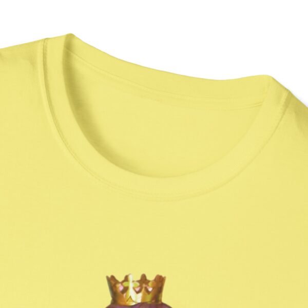 princess crown, sega saturn, unisex softstyle t shirt
