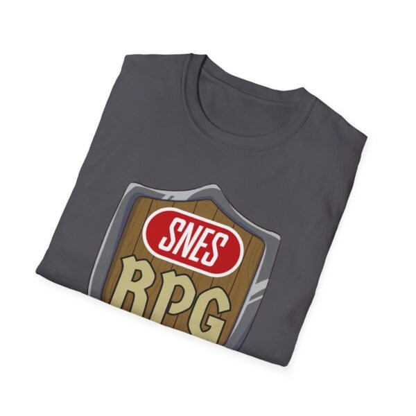 snes rpg fanatic, sega dreamcast, snes, unisex softstyle t shirt