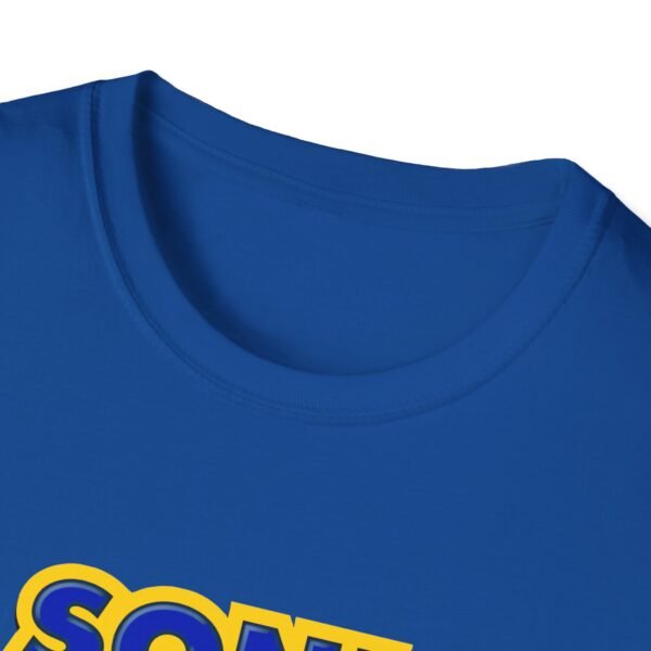 sonic x treme, sega saturn, unisex softstyle t shirt