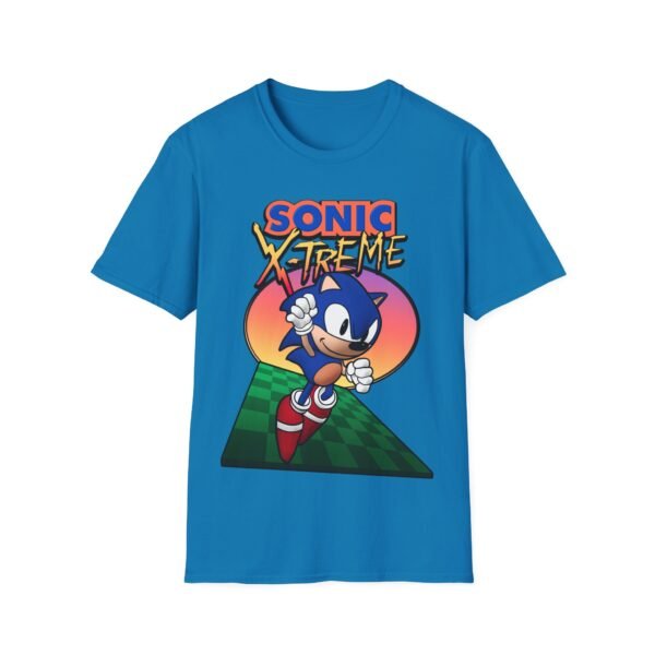 Sonic X-Treme V.2, Sega Saturn, Unisex Softstyle T-Shirt - Image 57