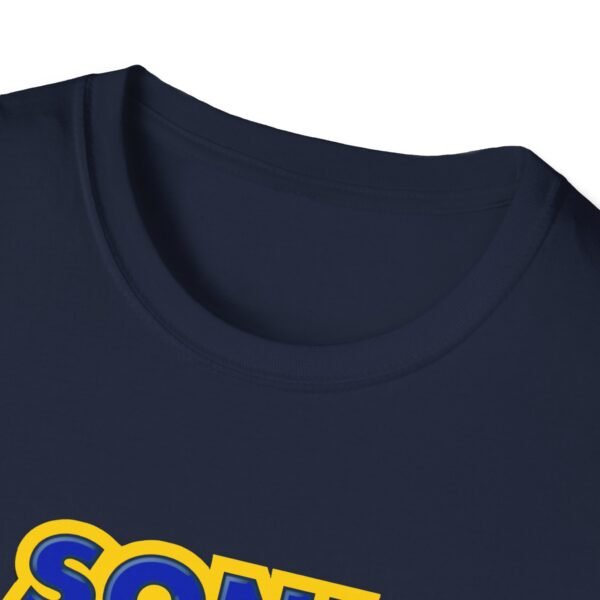 sonic x treme, sega saturn, unisex softstyle t shirt