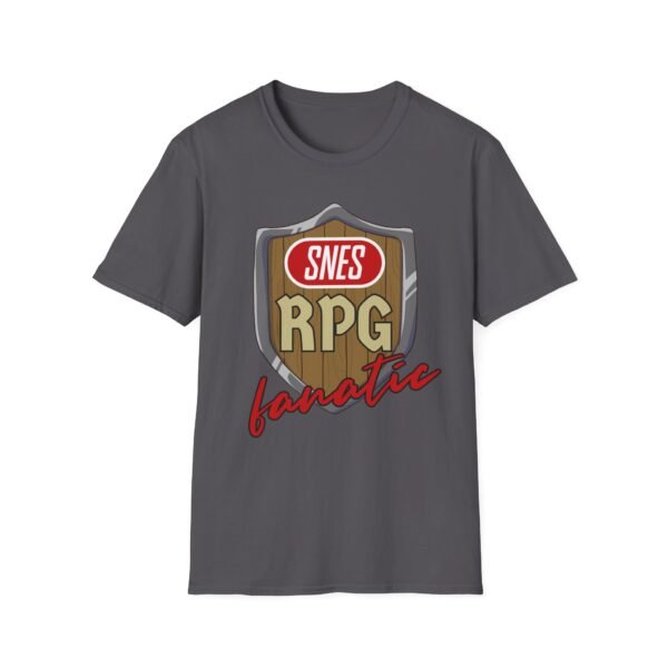 snes rpg fanatic, sega dreamcast, snes, unisex softstyle t shirt
