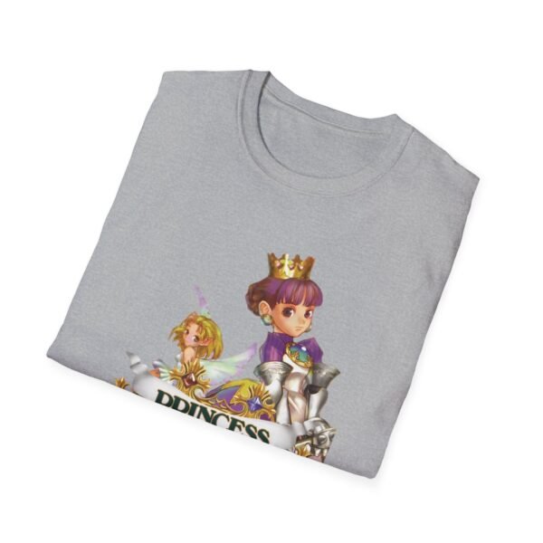 princess crown, sega saturn, unisex softstyle t shirt