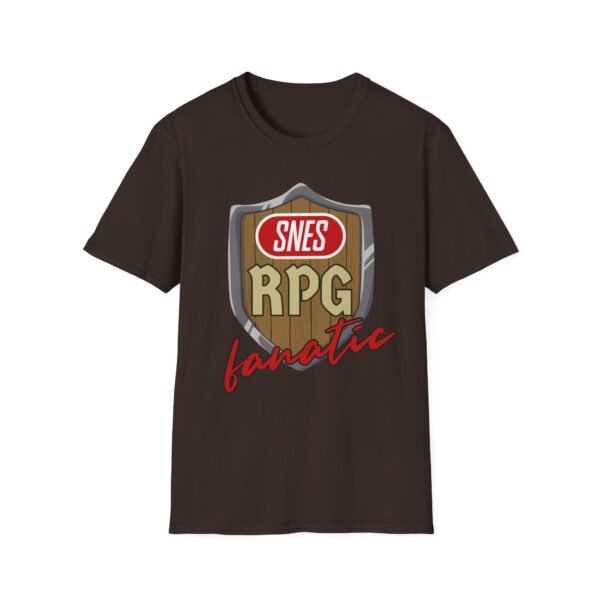 snes rpg fanatic, sega dreamcast, snes, unisex softstyle t shirt