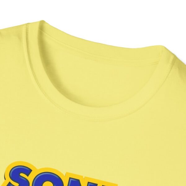 sonic x treme, sega saturn, unisex softstyle t shirt