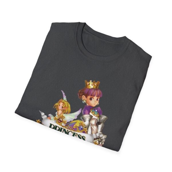 princess crown, sega saturn, unisex softstyle t shirt