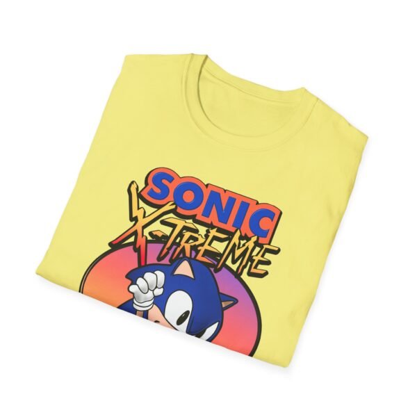 Sonic X-Treme V.2, Sega Saturn, Unisex Softstyle T-Shirt - Image 32