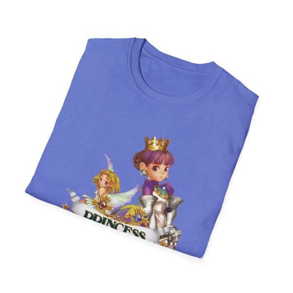 princess crown, sega saturn, unisex softstyle t shirt