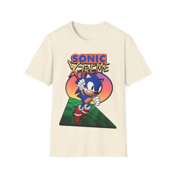 Sonic X-Treme V.2, Sega Saturn, Unisex Softstyle T-Shirt - Image 45