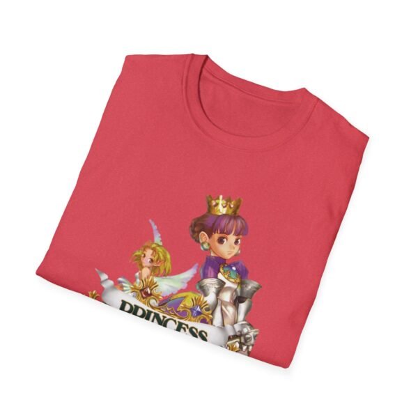 princess crown, sega saturn, unisex softstyle t shirt
