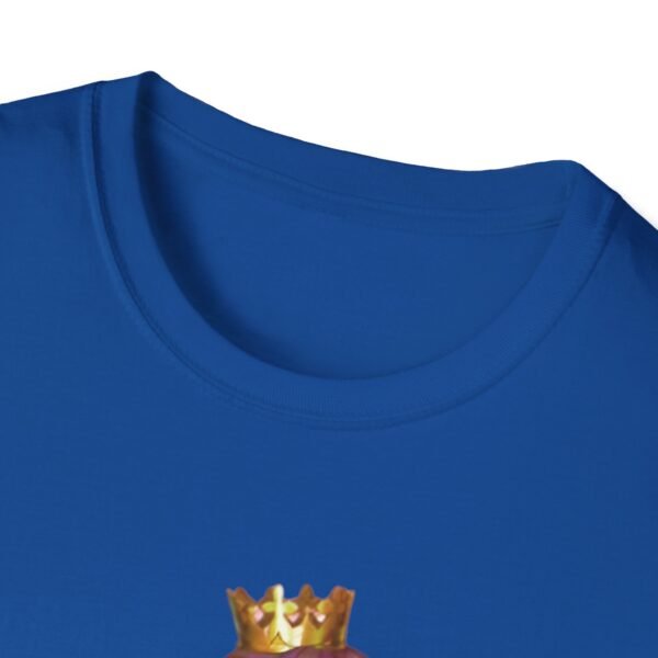 princess crown, sega saturn, unisex softstyle t shirt
