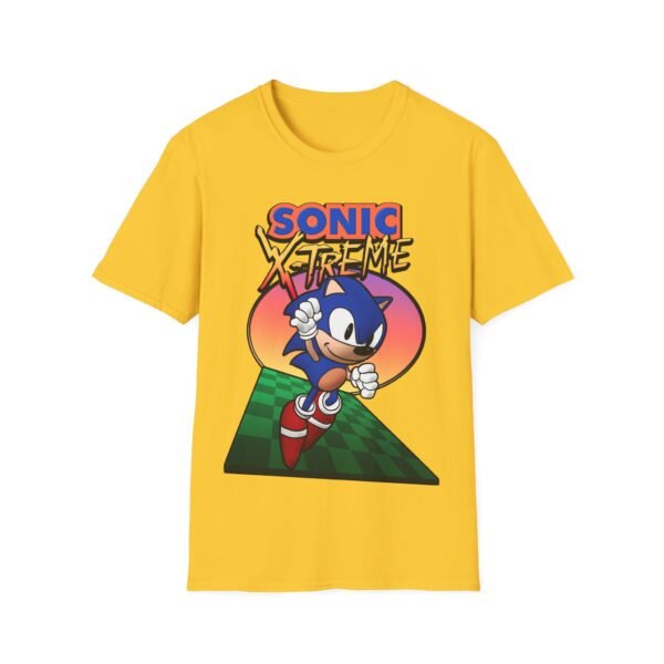 Sonic X-Treme V.2, Sega Saturn, Unisex Softstyle T-Shirt - Image 49
