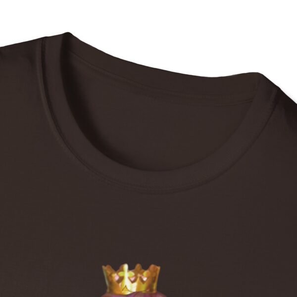 princess crown, sega saturn, unisex softstyle t shirt